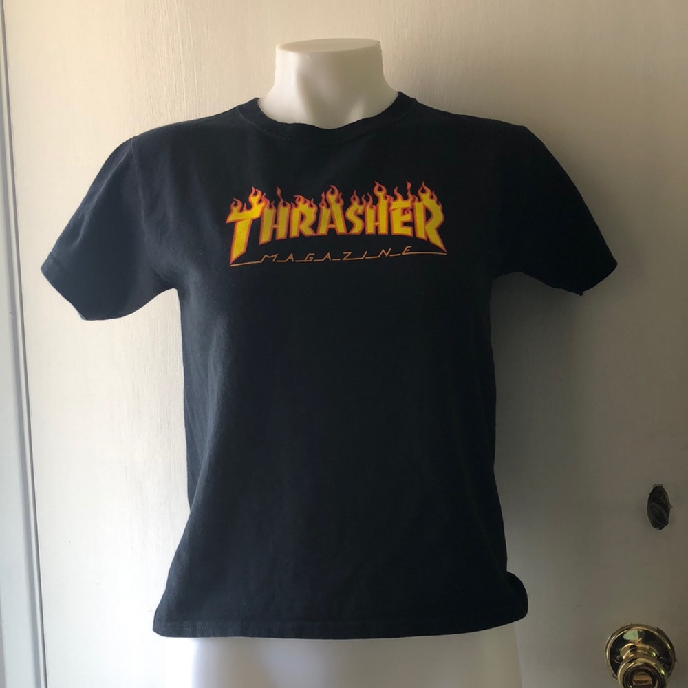 Thrasher Black T-Shirt